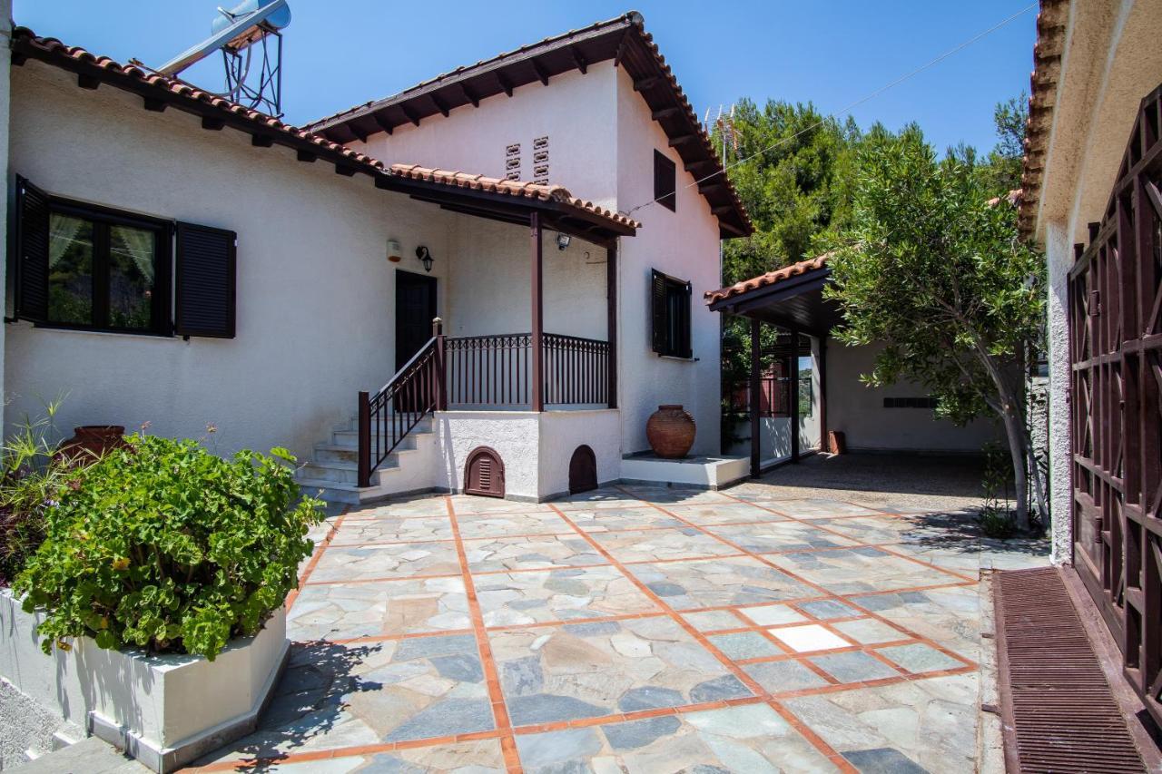 Villa Sounio Szúnio Kültér fotó
