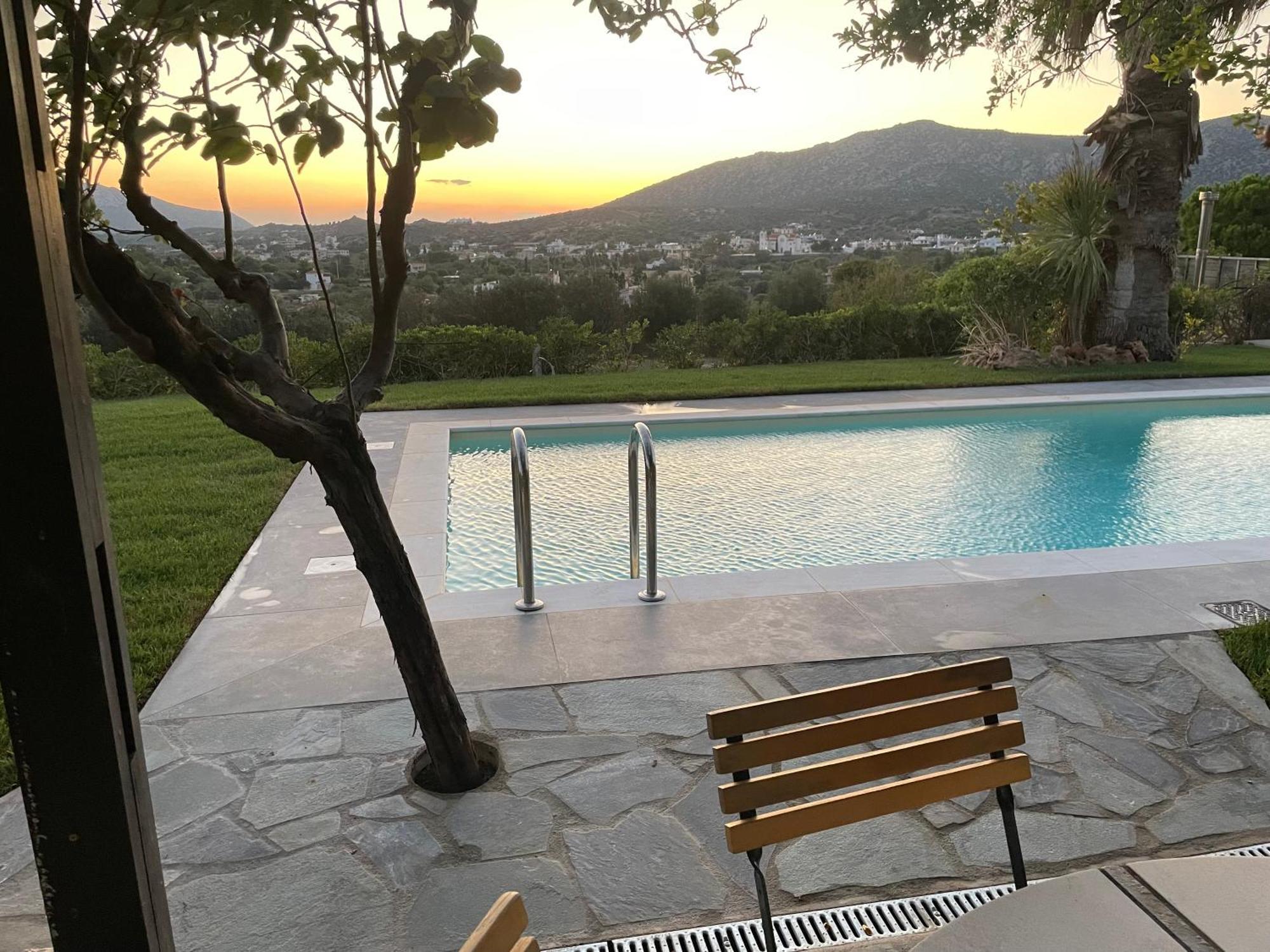 Villa Sounio Szúnio Kültér fotó