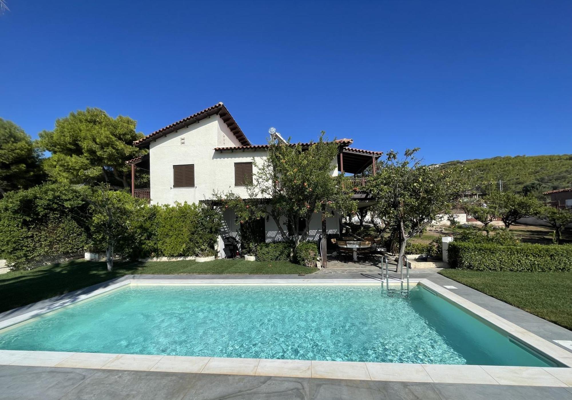 Villa Sounio Szúnio Kültér fotó